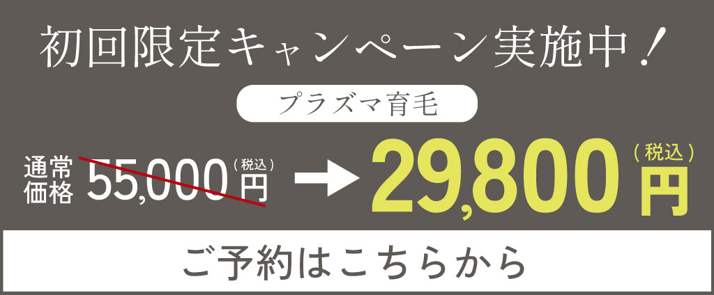 初回限定キャンペーン実施中！プラズマ育成コース通常価格税込み55,000円が初回限定で税込み298,000円に。ご予約はこちらから